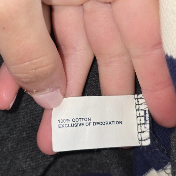 Y2K GAP Kids Striped Collared Long Sleeve Shirt Size L (10) - Picture 8 of 9